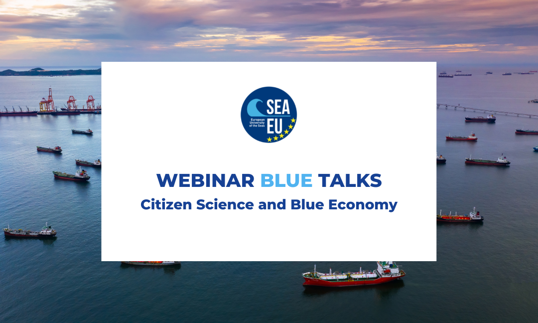 Webinar Blue Talks – Citizen Science and Blue Economy