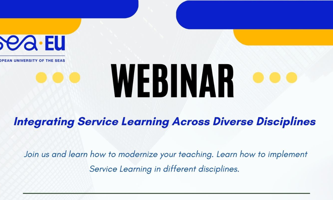 Webinar „Integrating Service Learning Across Diverse Disciplines”