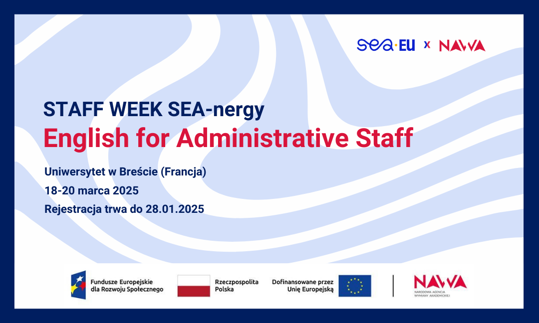 SEA-nergy Staff Week – English for Administrative Staff