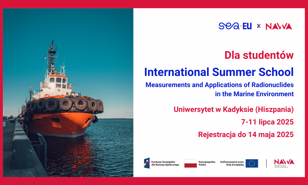 International Summer School – Measurements and Applications of Radionuclides in the Marine Environment