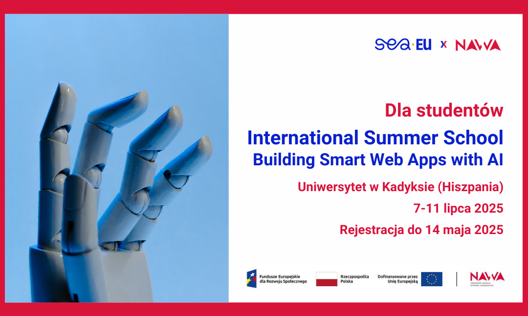International Summer School – kurs Building Smart Web Apps with AI