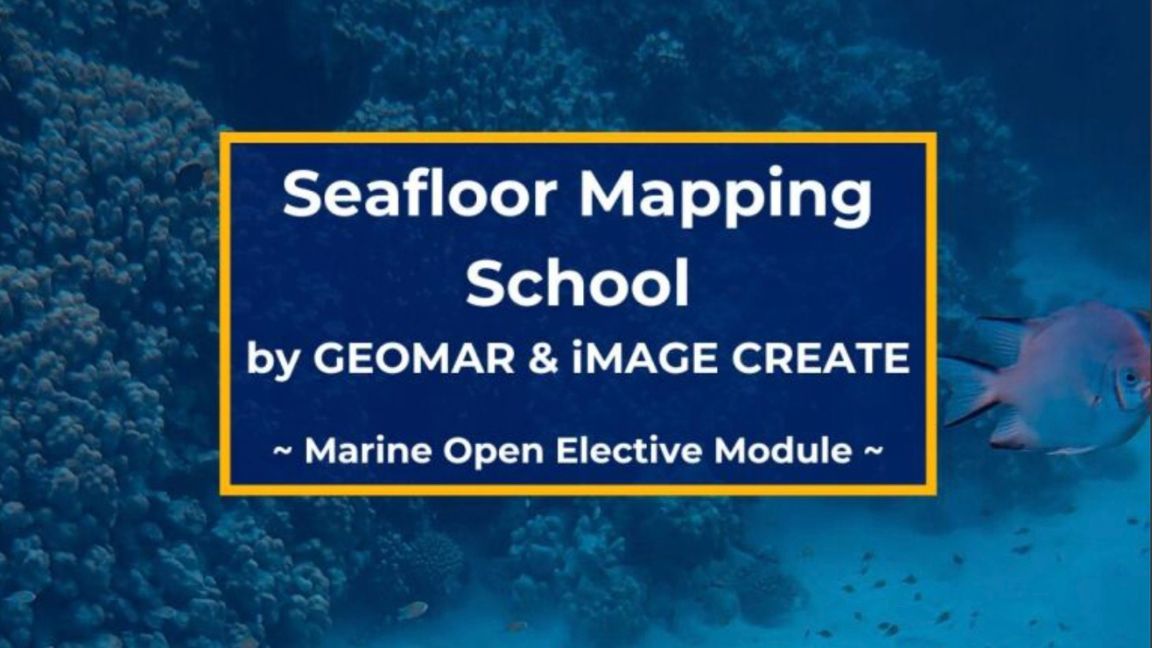Seafloor Mapping School 2025 by GEOMAR & iMAGE CREATE